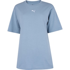 Camiseta Feminina Puma Manga Curta Ess Relaxed Tee