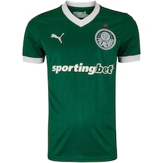 Camisa do Palmeiras I 25 Puma Masculina Torcedor