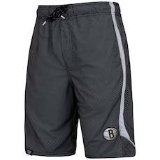 Bermuda do Brooklyn Nets NBA Masculina Silver