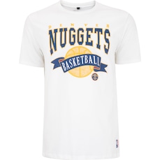 Camiseta do Denver Nuggets NBA Masculina Manga Curta Team N0100