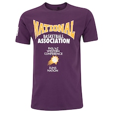 Camiseta do Phoenix Suns NBA Masculina Manga Curta Teams N0118