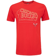 Camiseta do Chicago Bulls NBA Masculina Vertigo N0119