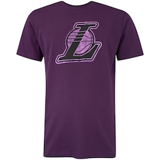 Camiseta do Los Angeles Lakers NBA Gloss N0141 Masculina