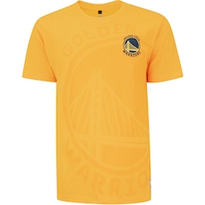 Camiseta do Golden State Warriors NBA Masculina Manga Curta Overall N0146