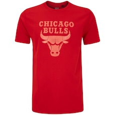 Camiseta do Chicago Bulls NBA Masculina Wet Logo N0156