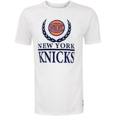 Camiseta do New York Knicks NBA Manga Curta Leaf