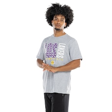 Camiseta do Los Angeles Lakers NBA Masculina Show Team NB461