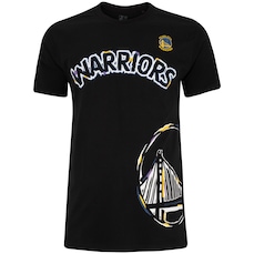 Camiseta do Golden State Warriors NBA Masculina Colors NB788