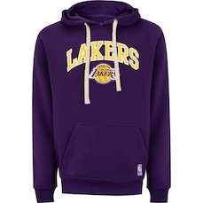 Blusão do Los Angeles Lakers NBA Masculino com Capuz Canguru N0644