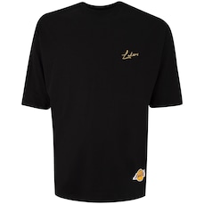 Camiseta do Los Angeles Lakers NBA Masculina Bright Sign N0279