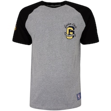 Camiseta do Golden State Warriors NBA Masculina RG Logo Flag NB175