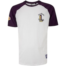 Camiseta do Los Angeles Lakers NBA Masculina RG Logo Flag NB267