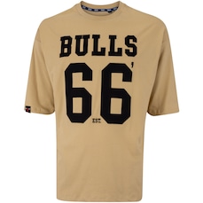 Camiseta do Chicago Bulls NBA Masculina Number Twill NB458