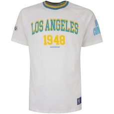 Camiseta do Los Angeles Lakers NBA Masculina Classic Numb NB746