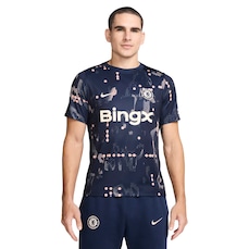 Camisa do Chelsea Pré Jogo 25 Torcedor Nike Masculina