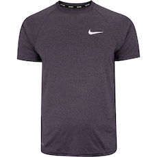 Camiseta Masculina Nike Manga Curta Heather Sleeve Hydrogua