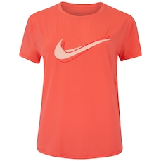 Camiseta Feminina Nike Manga Curta One Swsh HBR