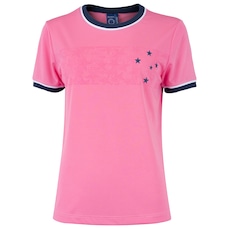 Camiseta do Cruzeiro Copas Braziline Feminina