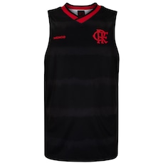 Camiseta Regata do Flamengo Braziline Masculina Trajeto Dupla Face