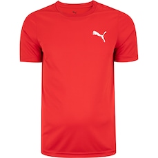 Camiseta Masculina Puma Manga Curta Ess Small Logo Poly