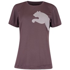 Camiseta Feminina Manga Curta Puma Tad Big Logo Jersey