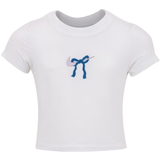 Camiseta Nike Sportswear Bow Juvenil