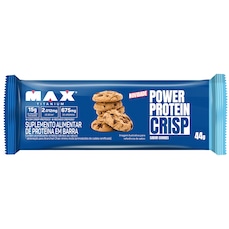 Barra de Proteína Max Titanium Max Power Crisp Cookies 45g