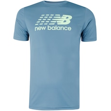 Camiseta New Balance Multi Color Performance Masculina