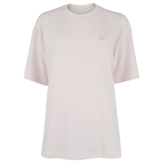 Camiseta New Balance Oversized Small Log Feminina