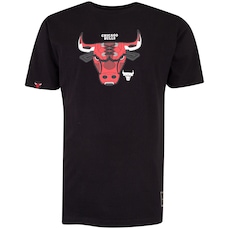 Camiseta do Chicago Bulls NBA Sneaker N0495 Masculina