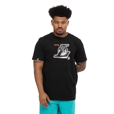 Camiseta do Los Angeles Lakers NBA Sneaker N0496 Masculina