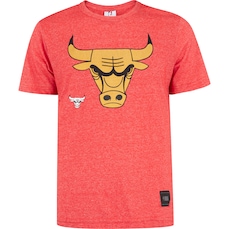 Camiseta do Chicago Bulls NBA Estamp N815A Masculina