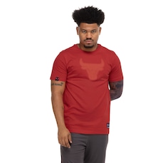 Camiseta do Chicago Bulls NBA Shield N0944 Masculina