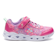 Tênis Infantil Skechers Heart Lights Boogie Love