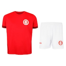 Kit de Uniforme do Internacional II Infantil Betel Camiseta + Calção