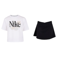 Conjunto Infantil Nike Wild Fun Camiseta + Short-Saia