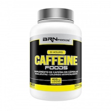 Pré Treino 8 Hours Caffeine BRN Foods - 120 Cápsulas