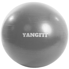 Bola de Pilates Suíça YangFit com Bomba de Encher - 55cm