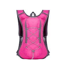 Mochila de Hidratação Yang Fit com Bolsa Água 2 Litros e 2 Cintos Peitorais para Bike