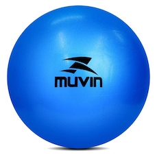 Bola de Pilates Muvin Overball Soft Gym com Bico para Inflar - 25 cm