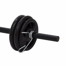Barra com Presilhas KL Master Musculação Funcional Body Pump