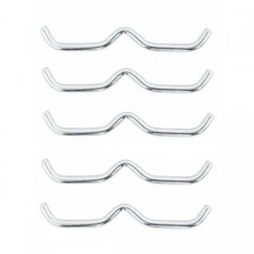 Kit 40 Ganchos Bigode W Mini Cama Elastica Jump Profissional