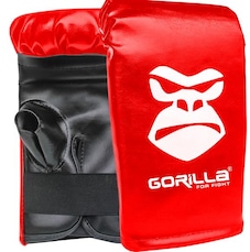 Kit Gorilla Saco Pancada 120 Cm + Luva + Suporte