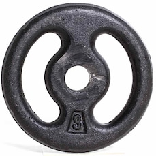 Anilha de Ferro Fundido Pintada Yangfit - 3kg