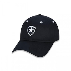 Boné Aba Curva New Era 9Twenty Botafogo Futebol - Ajustável - Snapback - Adulto