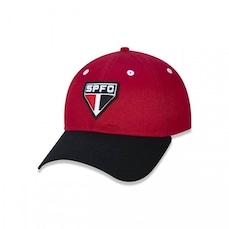 Boné Aba Curva New Era 9Twenty São Paulo Futebol Ajustável - Strapback - Adulto