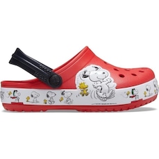 Sandália Crocs FL Snoopy Woodstock CG K - Infantil