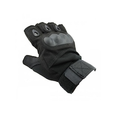 Luvas Tática Militar Yangfit Airsoft Paintball Meio Dedo Microfibra - Adulto