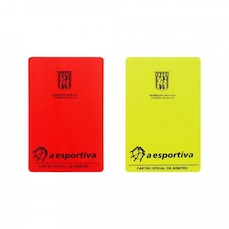 Kit de Cartões de Juíz de Futsal Lance Livre com 2 unidades