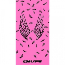 Bandana Hupi Asas Rosa Formato Tubular para Corrida e Ciclismo - Adulto